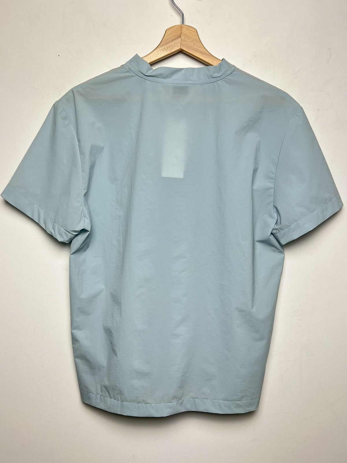 Stone Island osti stone island vintage baby blue v-neck t-shirt Size US M / EU 48-50 / 2 - 8 Thumbnail