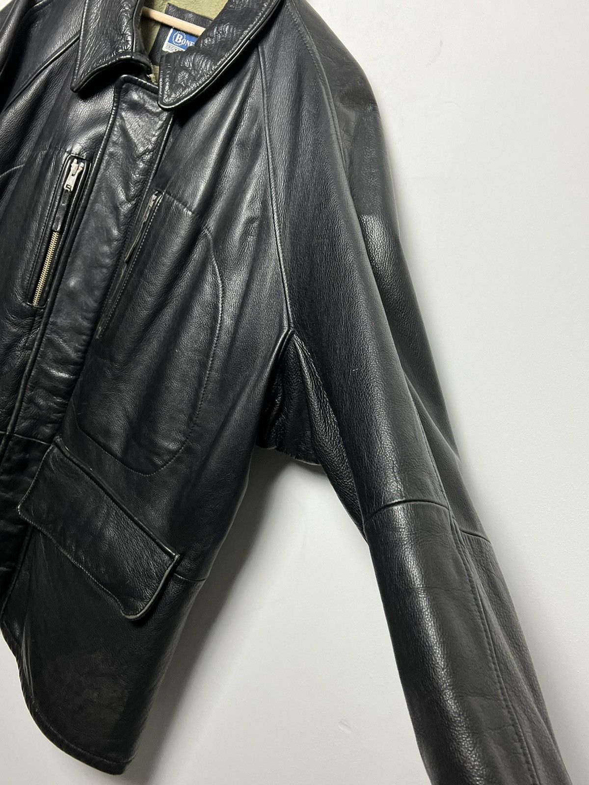 Boneville archive heavy duty leather jacket Size US XL / EU 56 / 4 - 11 Thumbnail