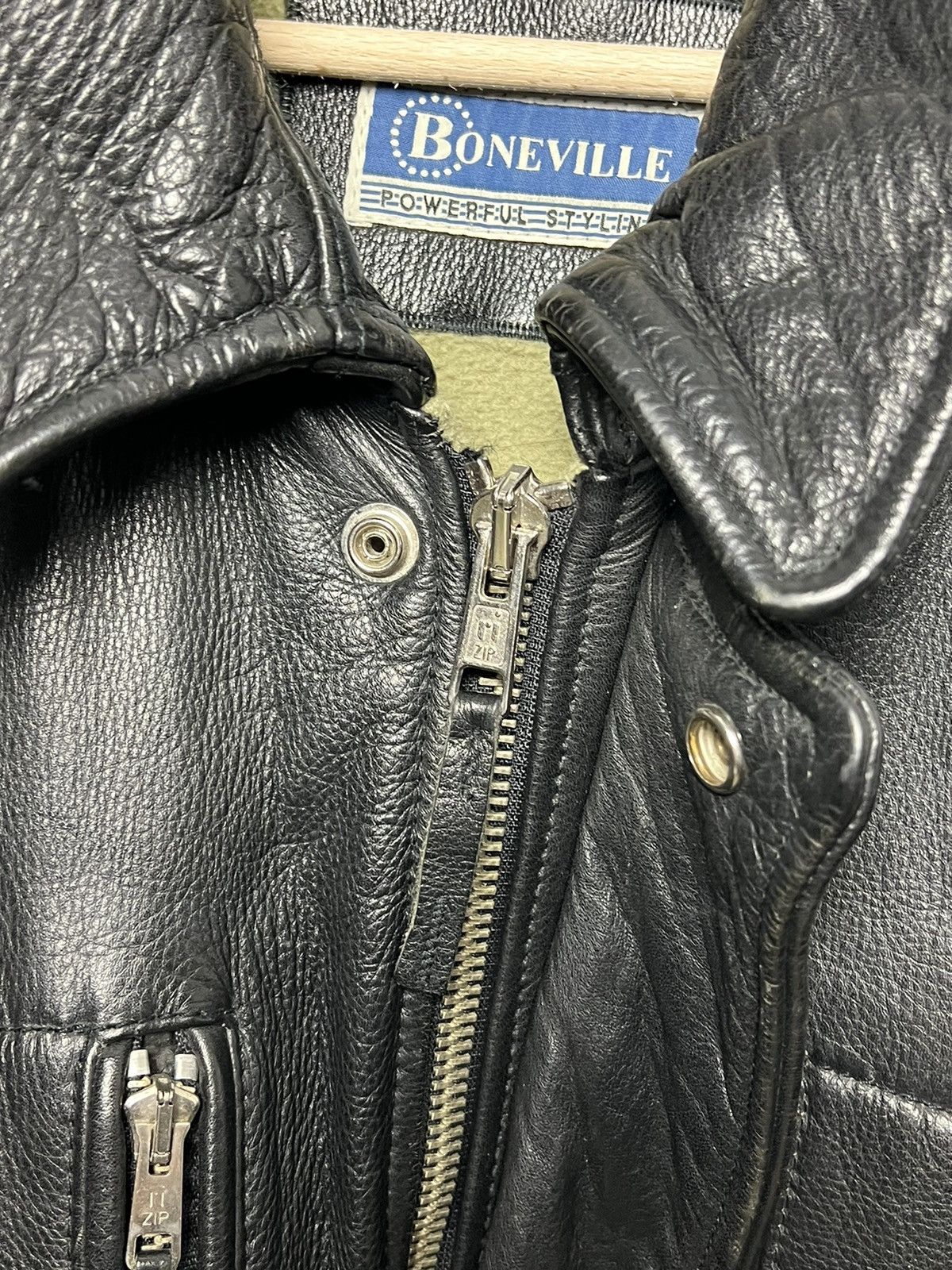 Boneville archive heavy duty leather jacket Size US XL / EU 56 / 4 - 16 Thumbnail