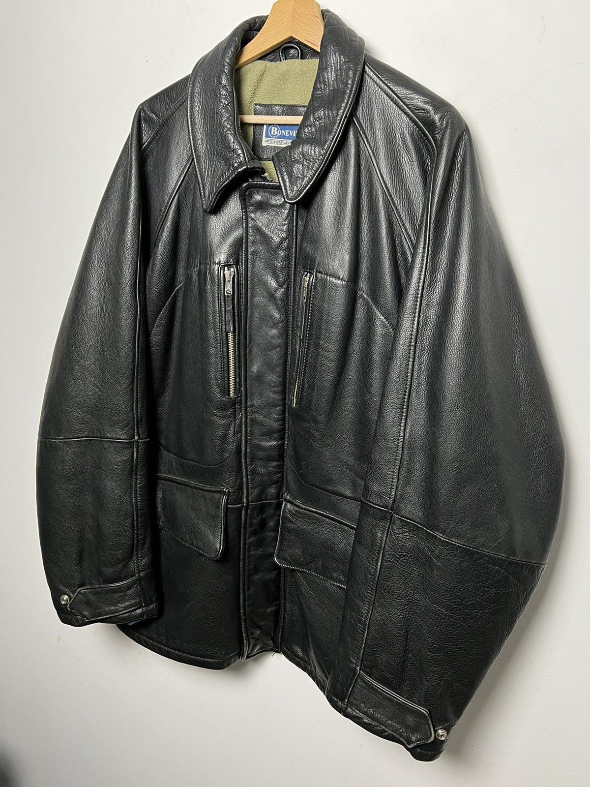 Boneville archive heavy duty leather jacket Size US XL / EU 56 / 4 - 5 Thumbnail