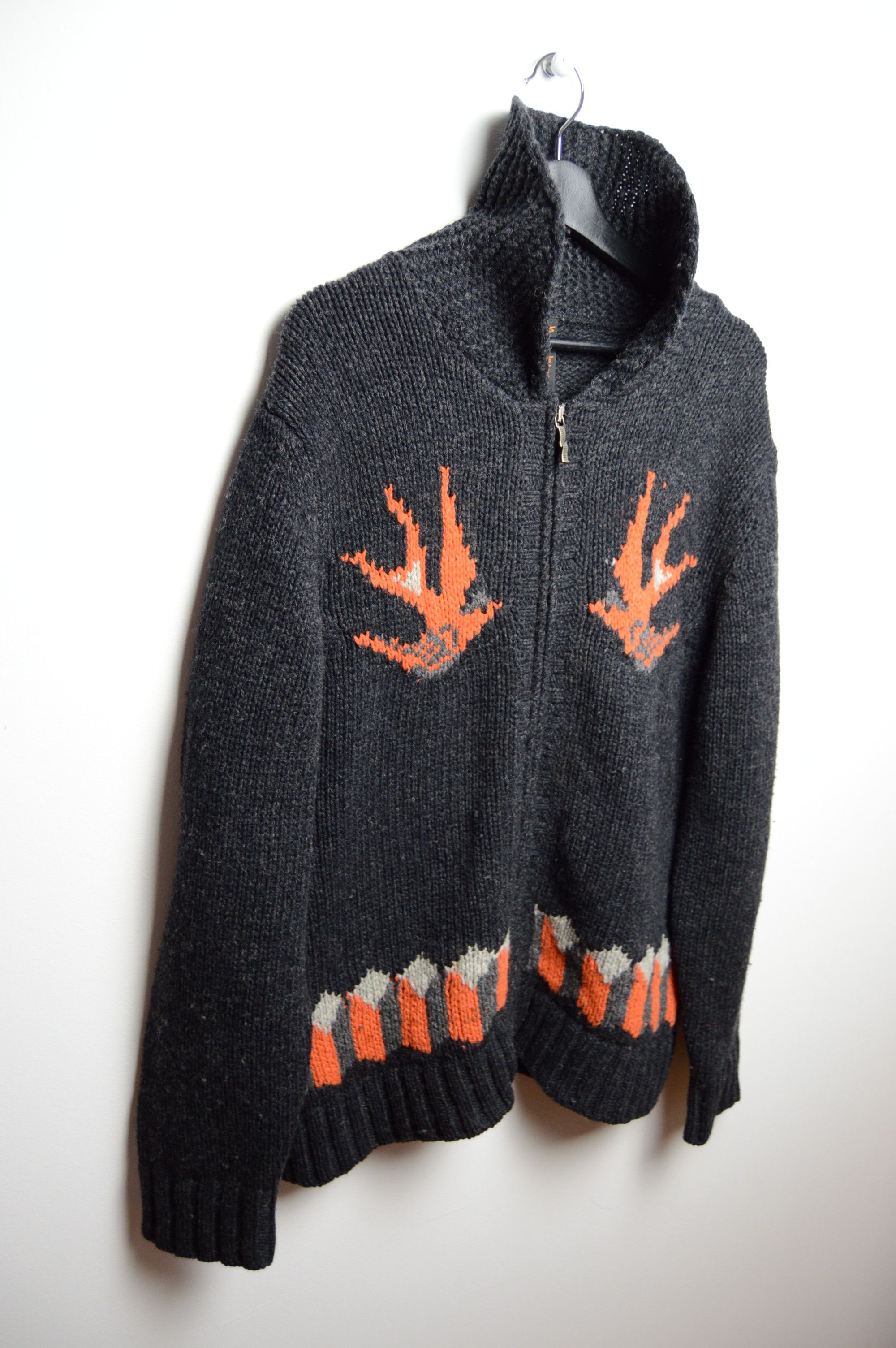 Nudie Jeans nudie nudie wool swallows chunky sweater kapital visvim Size US L / EU 52-54 / 3 - 6 Thumbnail