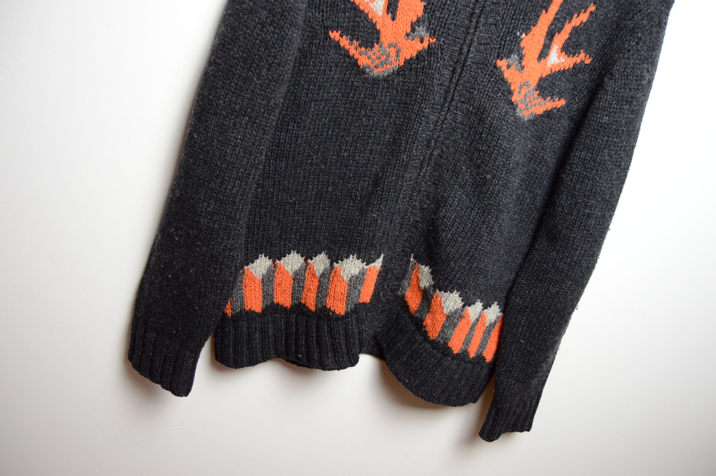 Nudie Jeans nudie nudie wool swallows chunky sweater kapital visvim Size US L / EU 52-54 / 3 - 4 Thumbnail