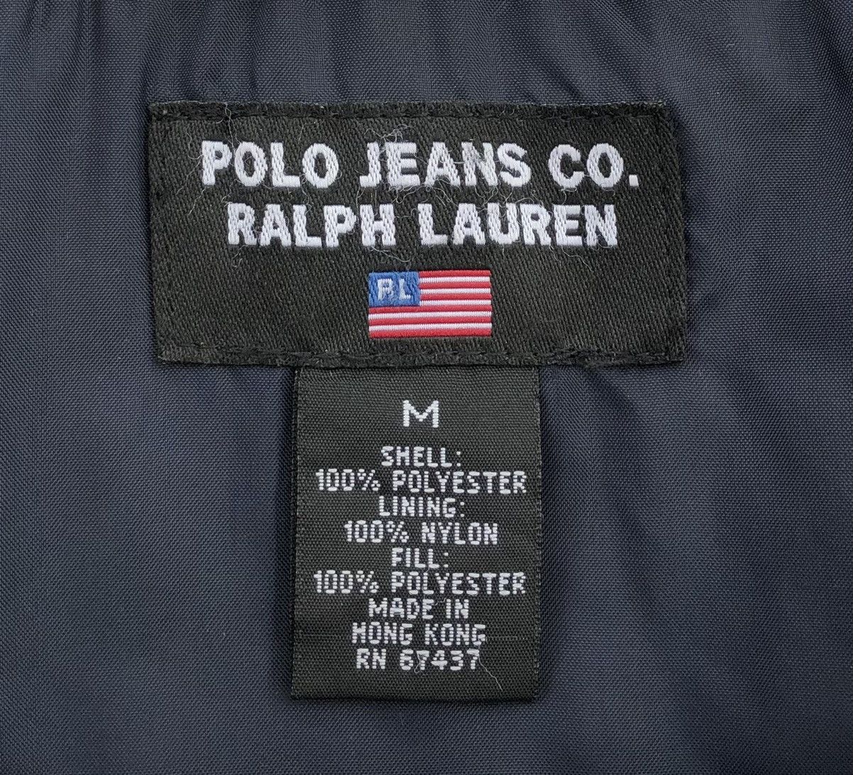 Polo Ralph Lauren VTG 90s Polo Jeans Co. Ralph Lauren Fur Collar Puffer Jacket Size US M / EU 48-50 / 2 - 16 Thumbnail