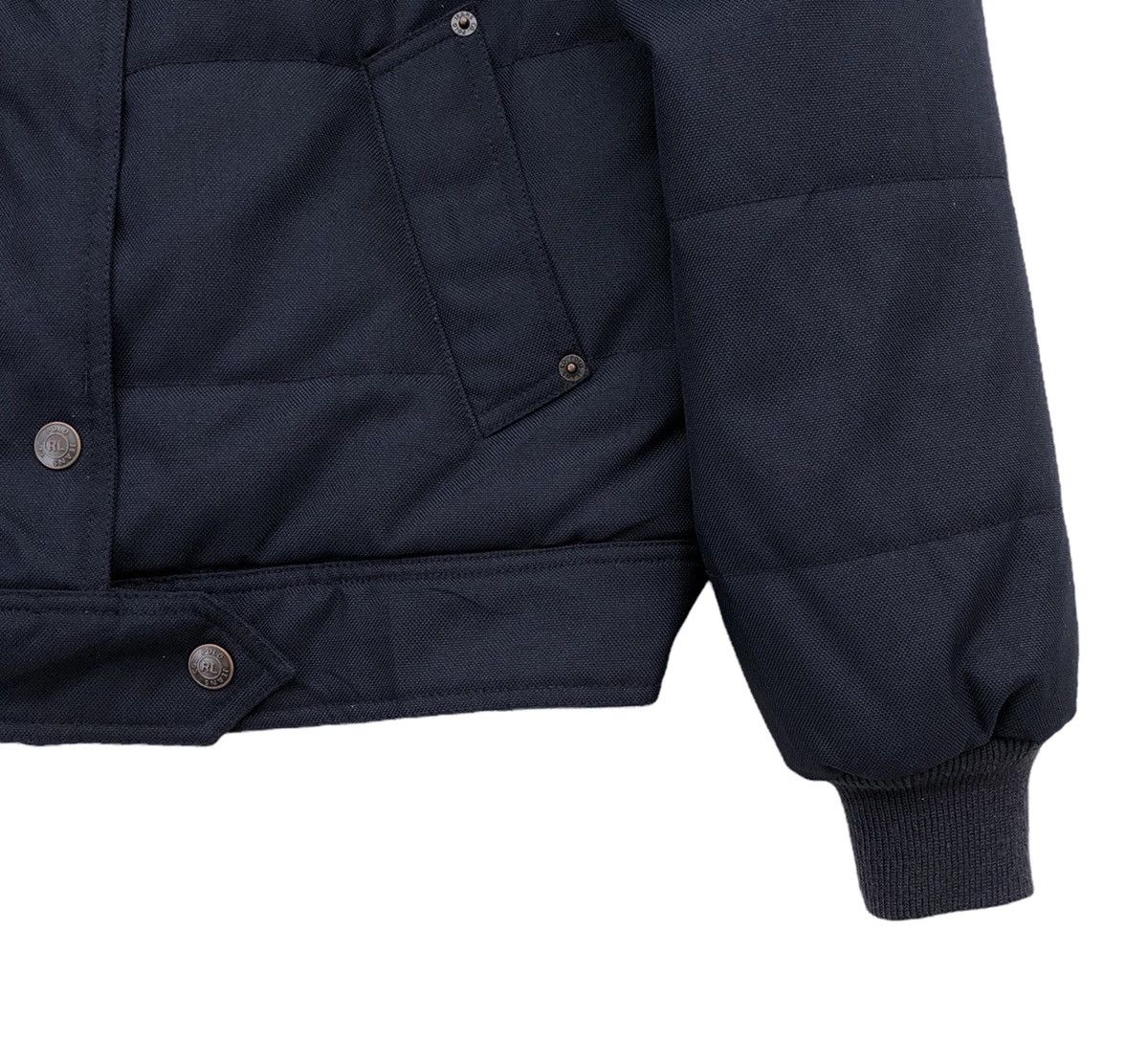 Polo Ralph Lauren VTG 90s Polo Jeans Co. Ralph Lauren Fur Collar Puffer Jacket Size US M / EU 48-50 / 2 - 8 Thumbnail