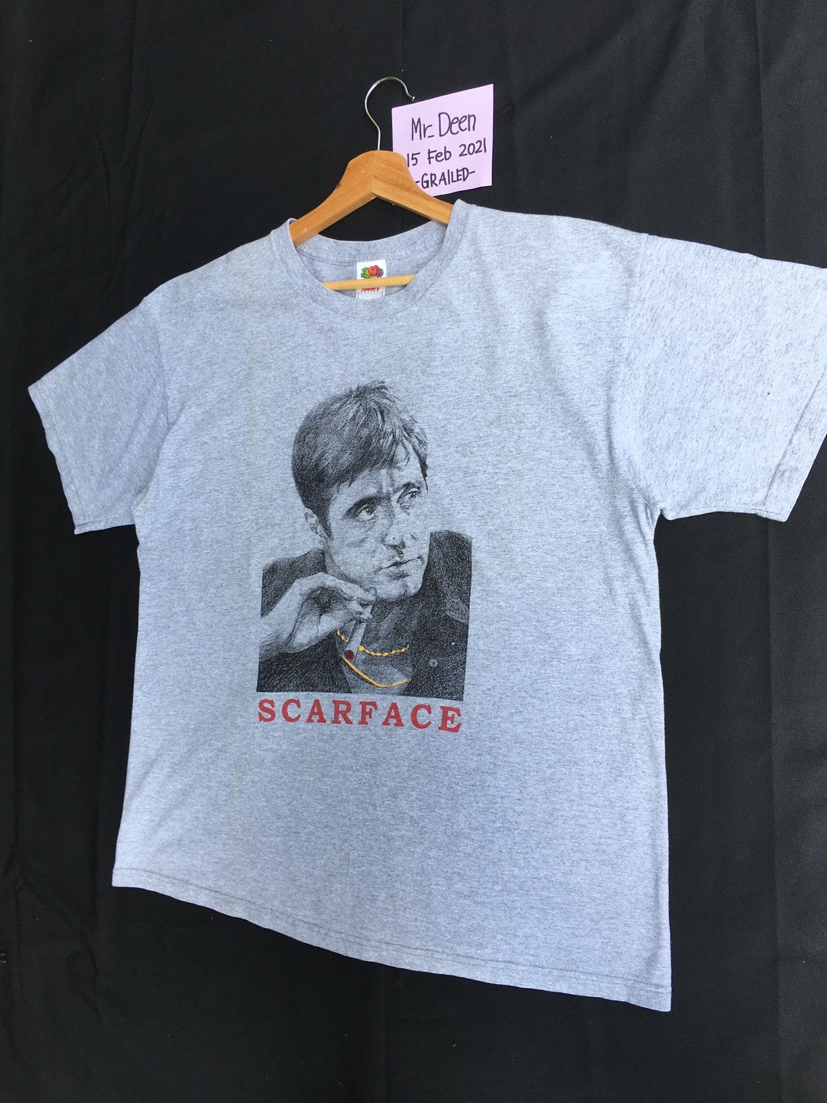 Vintage Rare Vintage Scarface Photo Tee Al Pacino Size US XL / EU 56 / 4 - 3 Thumbnail