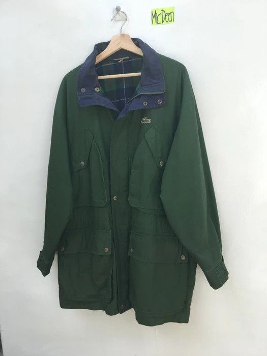 Lacoste Vintage 90s Chemise Lacoste Jacket Size US XL / EU 56 / 4 - 3 Thumbnail