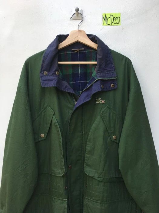Lacoste Vintage 90s Chemise Lacoste Jacket Size US XL / EU 56 / 4 - 4 Thumbnail