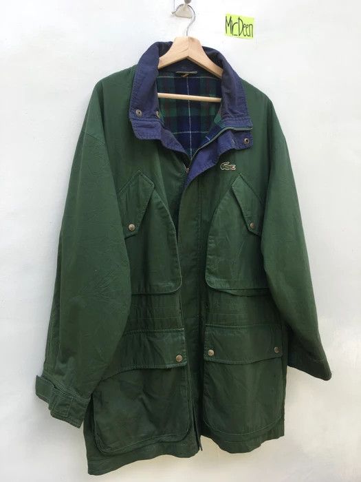 Lacoste Vintage 90s Chemise Lacoste Jacket Size US XL / EU 56 / 4 - 1 Thumbnail
