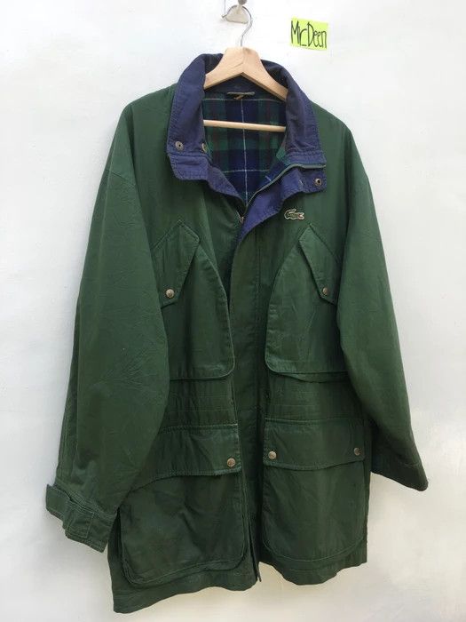 image of 90's Chemise Lacoste Jacket in Dark Green, Men's (Size XL)