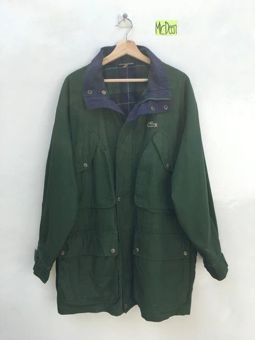 Lacoste Vintage 90s Chemise Lacoste Jacket Size US XL / EU 56 / 4 - 2 Thumbnail