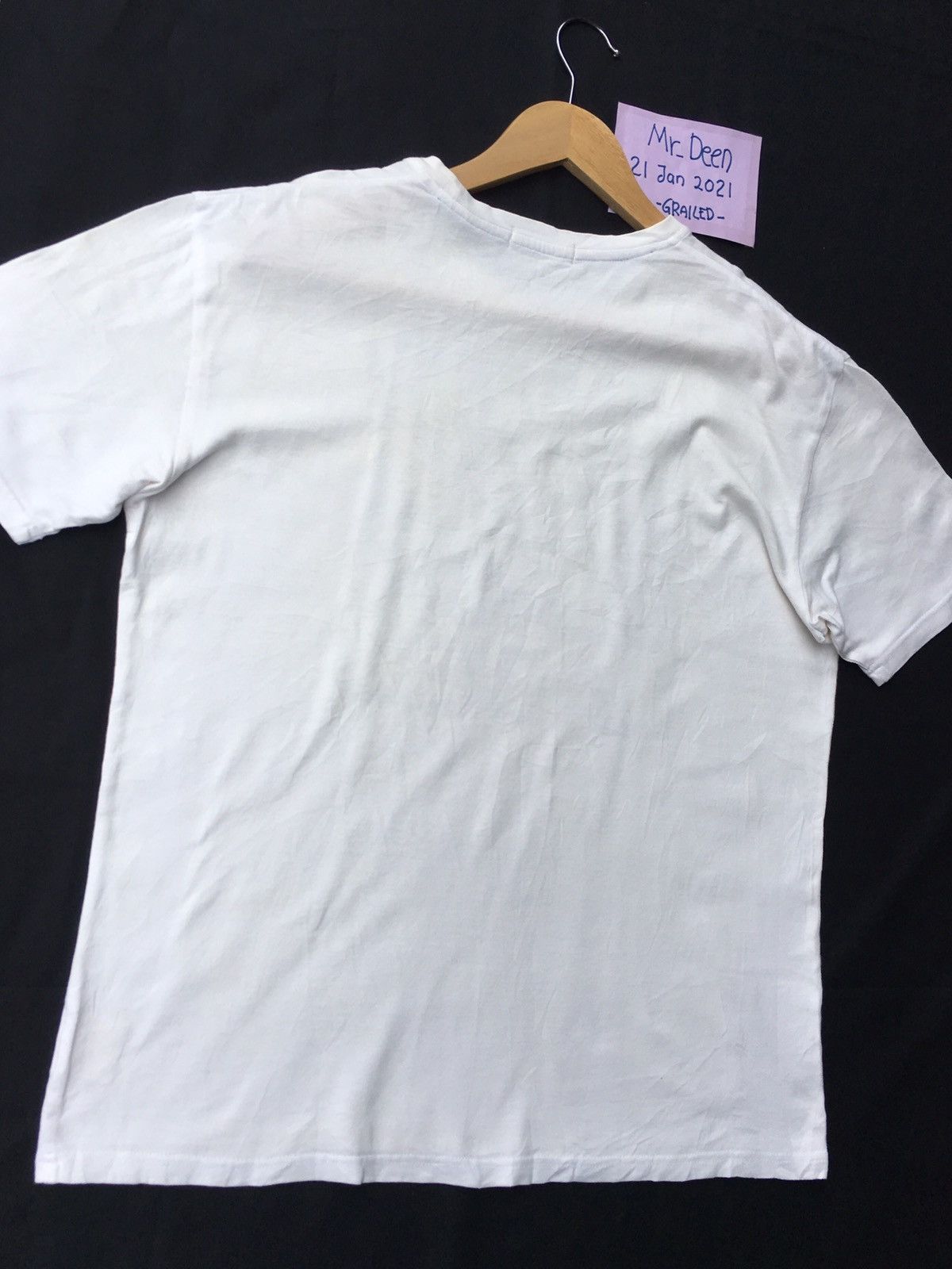 Burberry Rare Burberry Black Label Biglogo Spellout Tee Size US M / EU 48-50 / 2 - 15 Thumbnail
