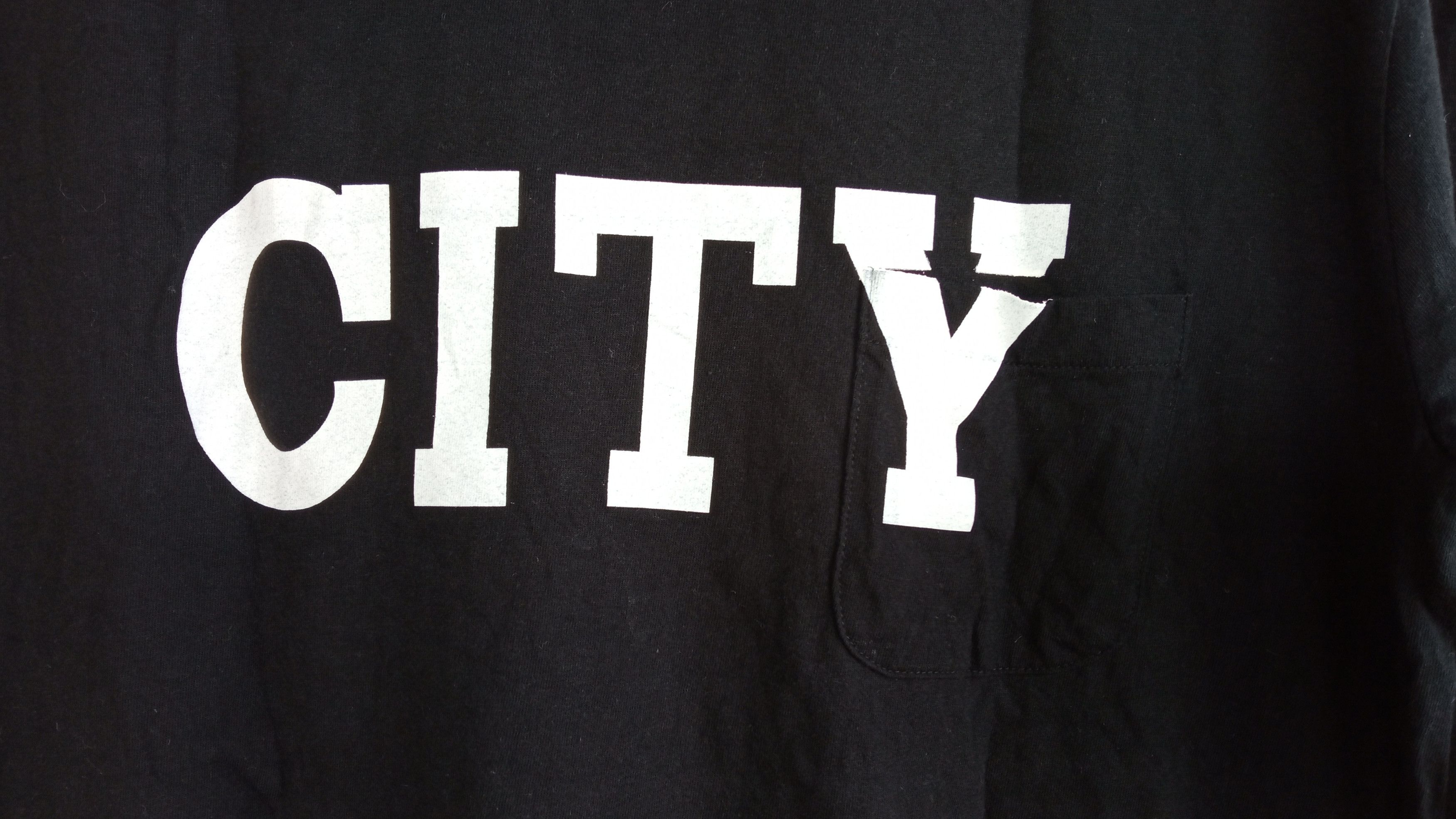 HARE × Japanese Brand 🔥🔥Hare 'City' Spell Out Small Pocket T-Shirt Size US S / EU 44-46 / 1 - 8 Thumbnail