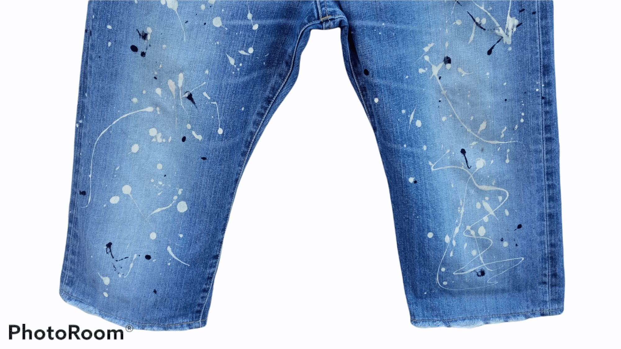 Edwin × Japanese Brand × Vintage 🔥🔥Edwin Paint Splatter 3Q Shorts Pants Selvedge Jeans Size US 32 / EU 48 - 11 Thumbnail