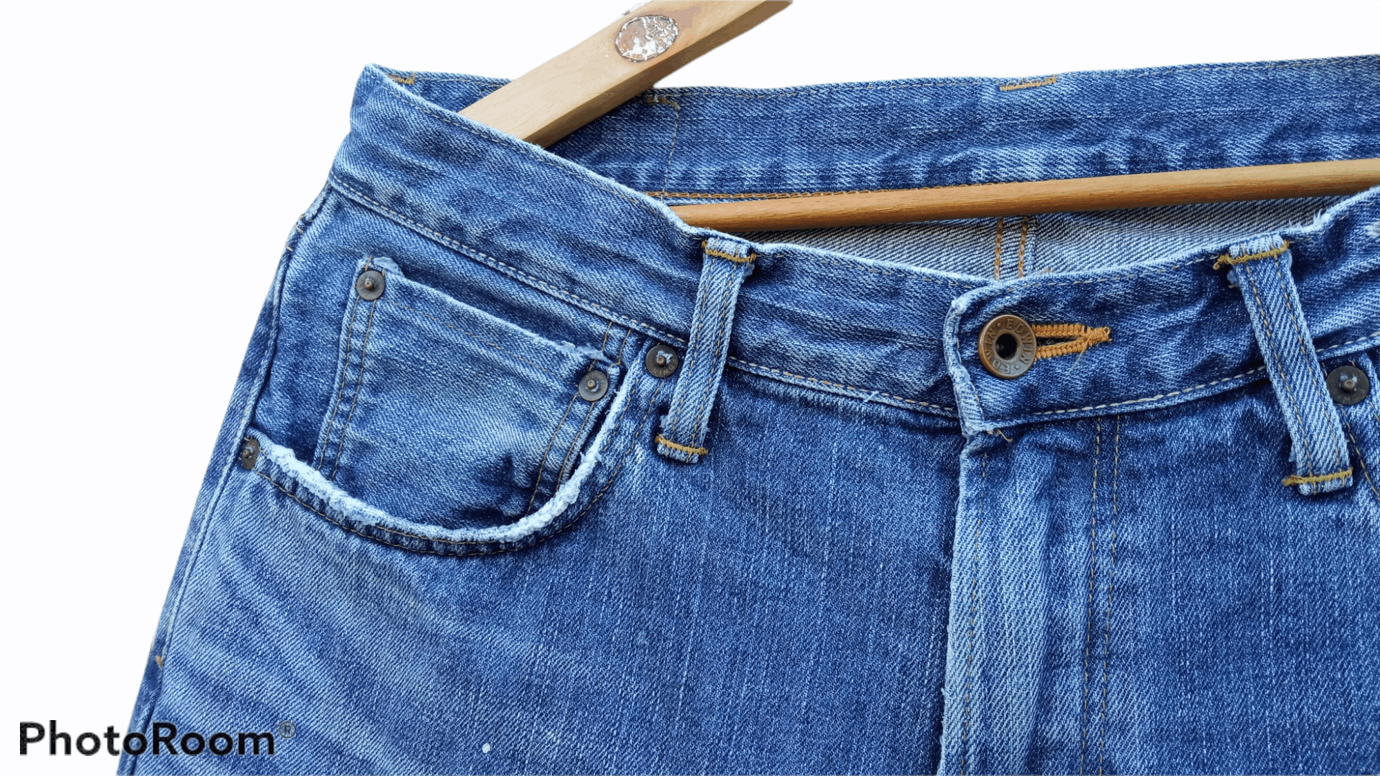 Edwin × Japanese Brand × Vintage 🔥🔥Edwin Paint Splatter 3Q Shorts Pants Selvedge Jeans Size US 32 / EU 48 - 12 Thumbnail