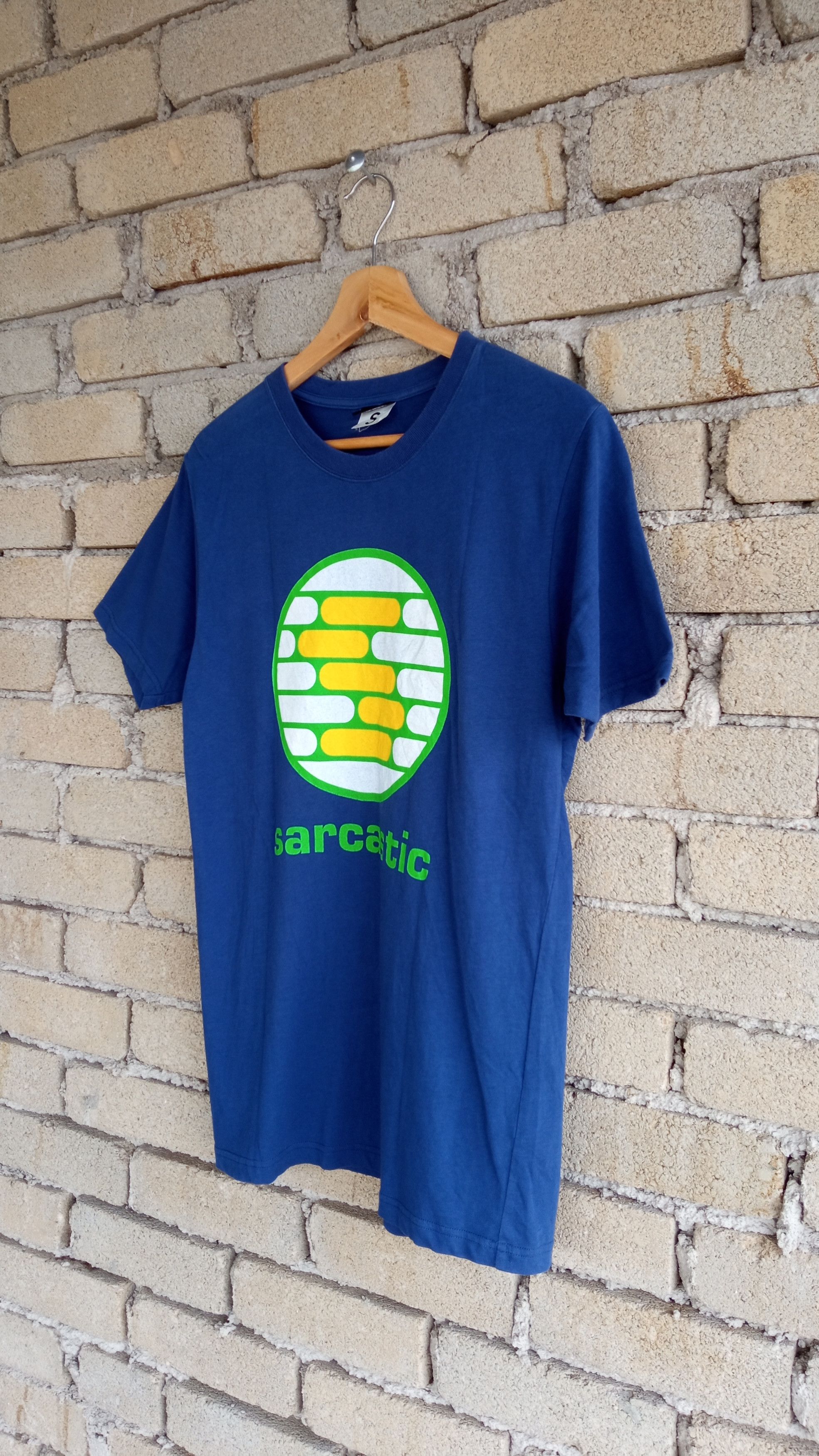 Japanese Brand × Vintage 🔥🔥Sarcastic Spell Out Logo T-Shirt Size US S / EU 44-46 / 1 - 3 Thumbnail