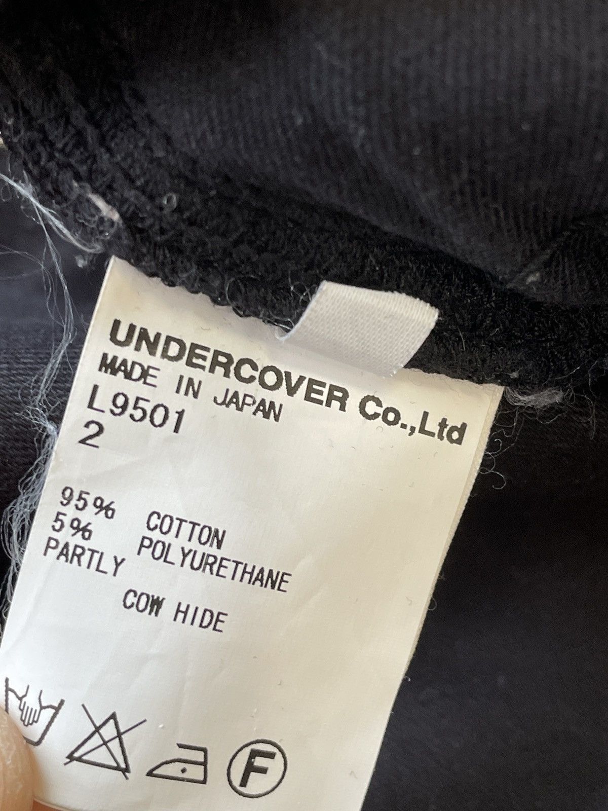 Undercover Undercover Black Cotton jeans Size US 28 / EU 44 - 2 Thumbnail
