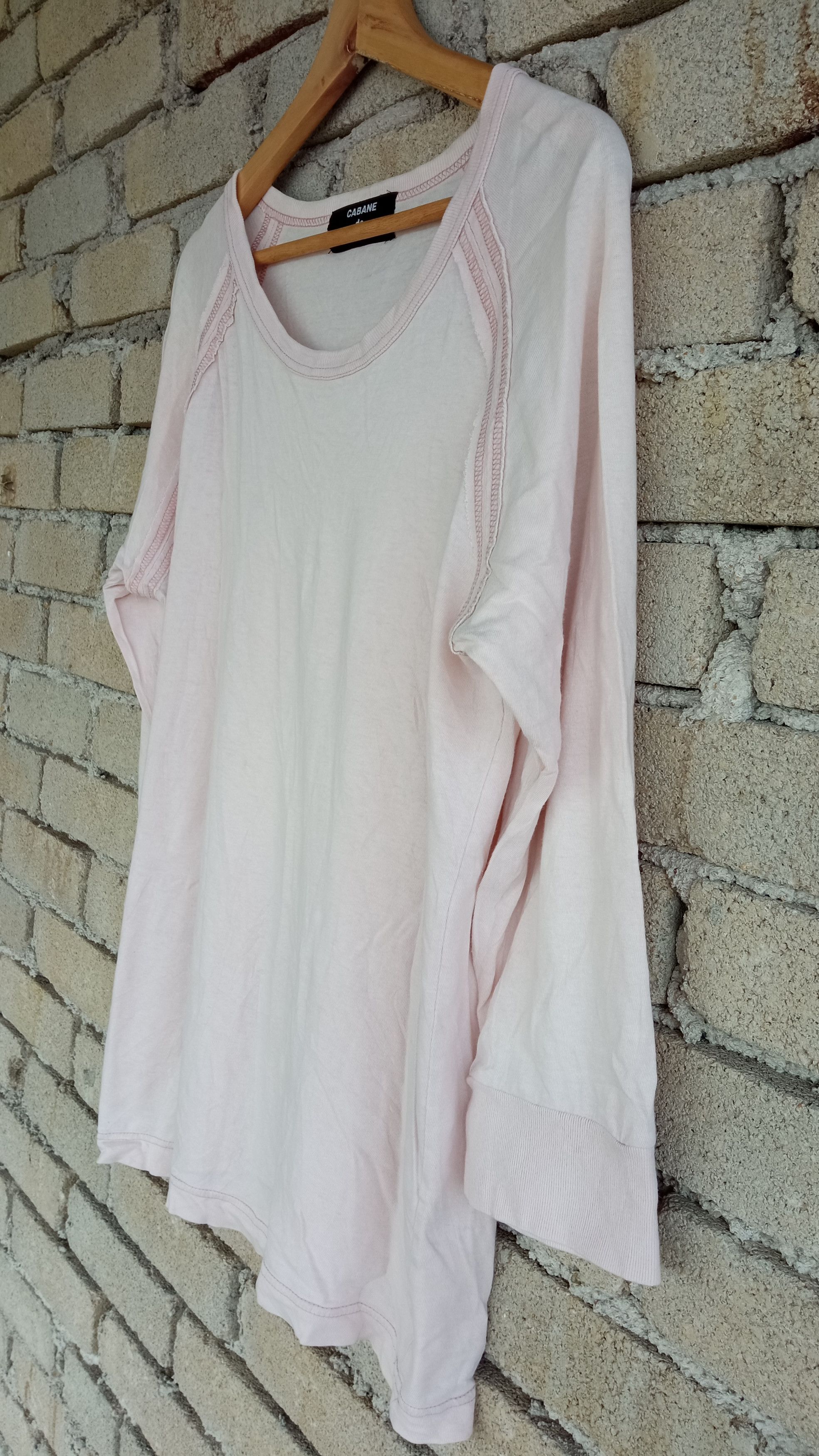 CABANE de ZUCCa × Issey Miyake × Japanese Brand 🔥🔥Vintage Issey Miyake Cabane de Zucca Plain T-Shirt Size US M / EU 48-50 / 2 - 7 Thumbnail