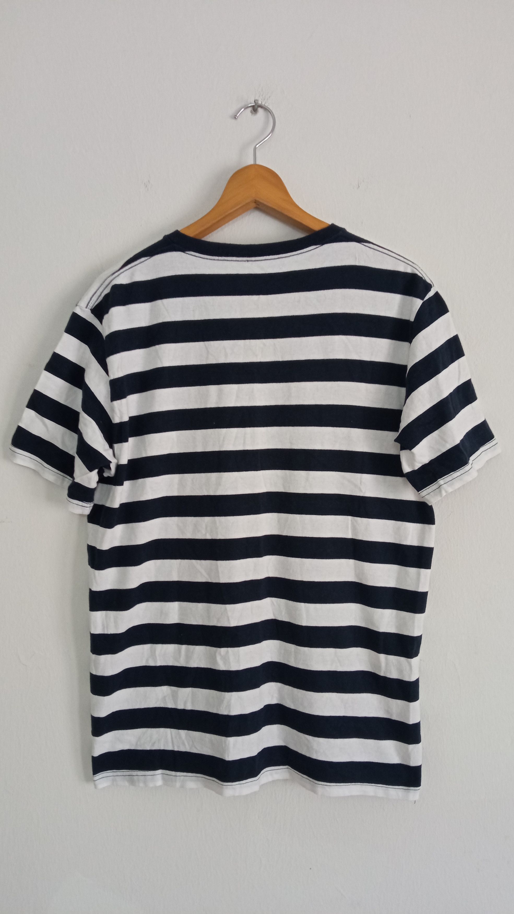 Blue Blue Japan × Japanese Brand × Vintage 🔥🔥FOTL x Blue Blue Border Striped T-Shirt Size US M / EU 48-50 / 2 - 15 Thumbnail