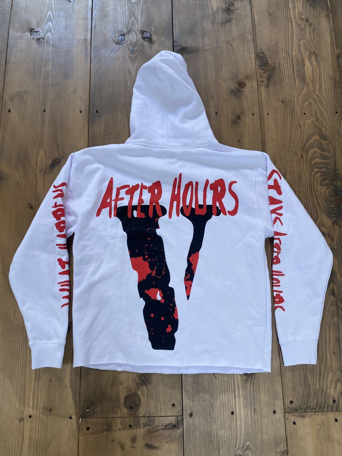 The Weeknd Vlone What Happens After Hours Hoodie | Grailed