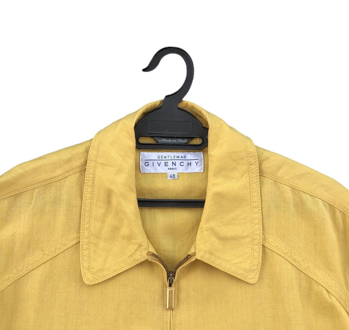 Givenchy Vintage Givenchy Gentleman Cargo Pocket Bomber Jacket Size US XL / EU 56 / 4 - 4 Thumbnail