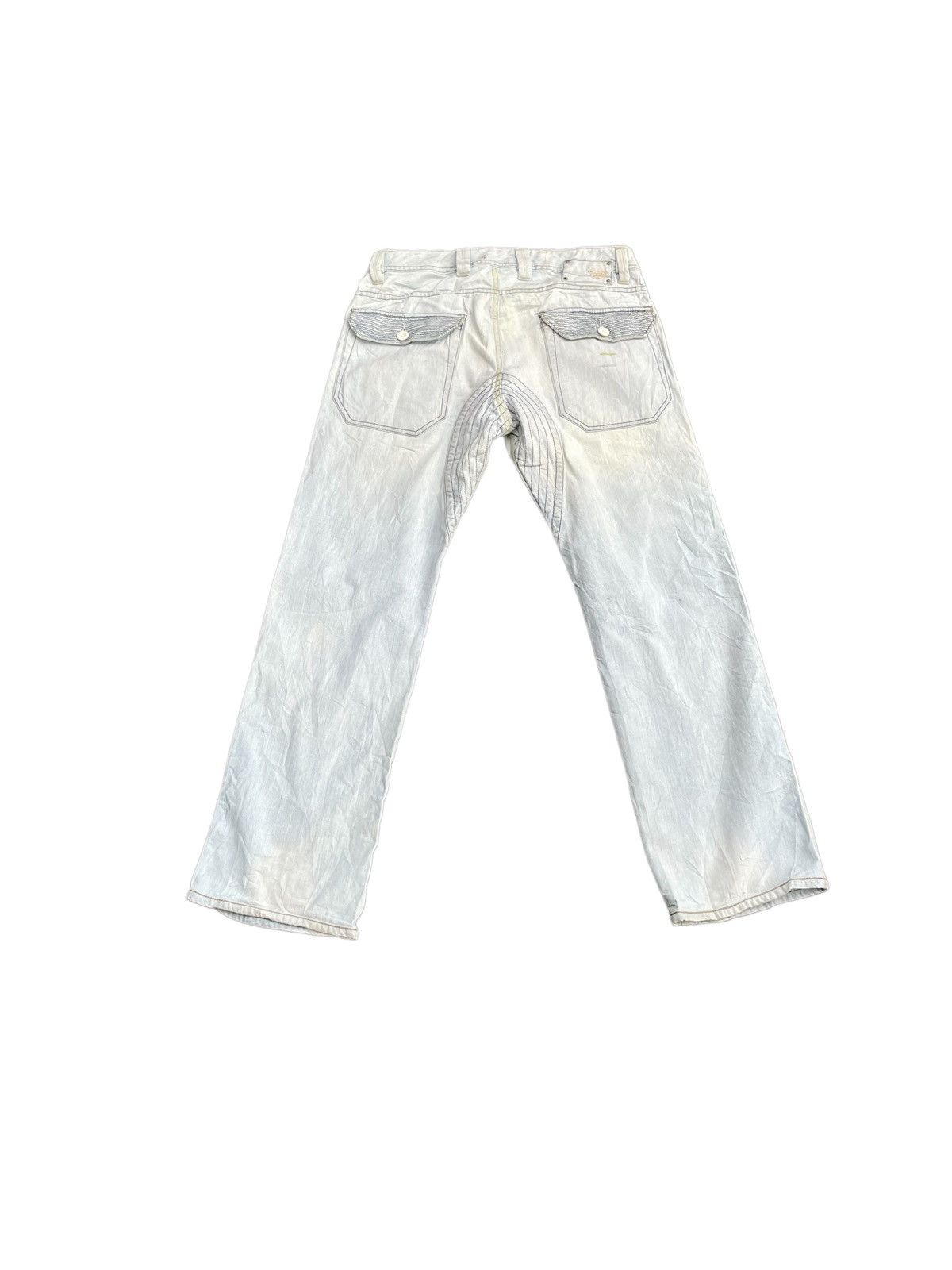 Designer STEALS Vintage Diesel Light Wash Denim Size US 33 - 10 Thumbnail