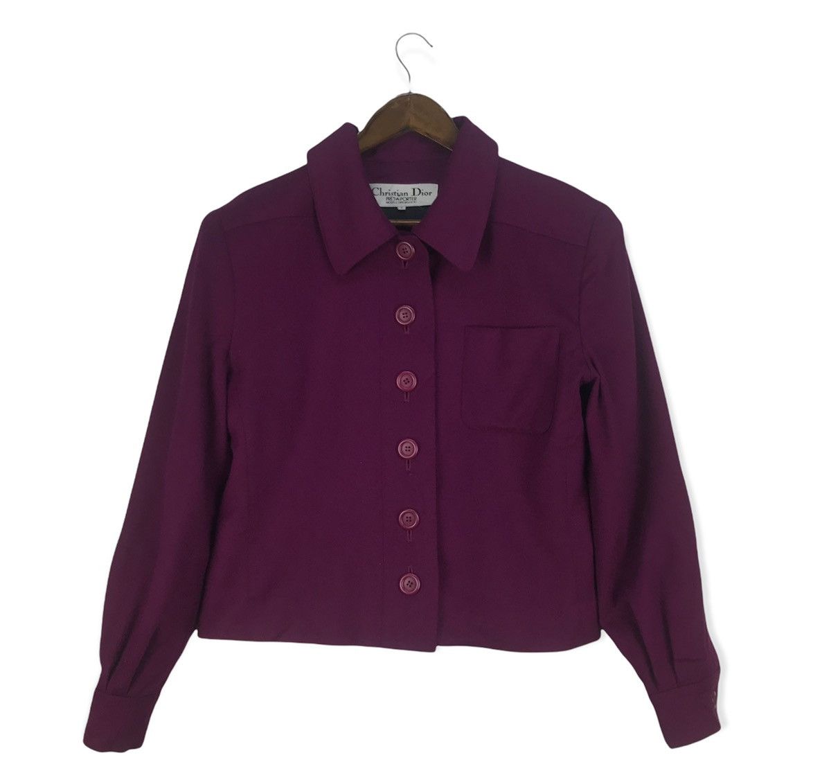 Christian Dior Monsieur Vintage Christian Dior Cropped Button Jacket Size ONE SIZE - 1 Thumbnail