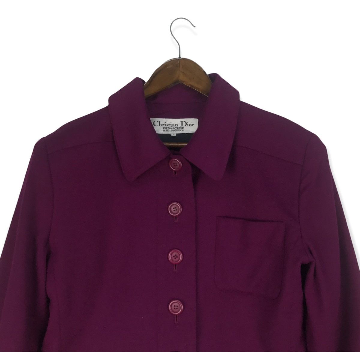 Christian Dior Monsieur Vintage Christian Dior Cropped Button Jacket Size ONE SIZE - 2 Thumbnail
