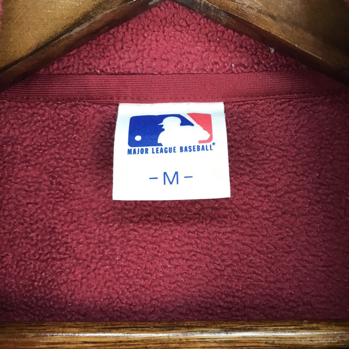 MLB Vintage Boston Red Sox Fleece Half Zip Size US M / EU 48-50 / 2 - 6 Thumbnail