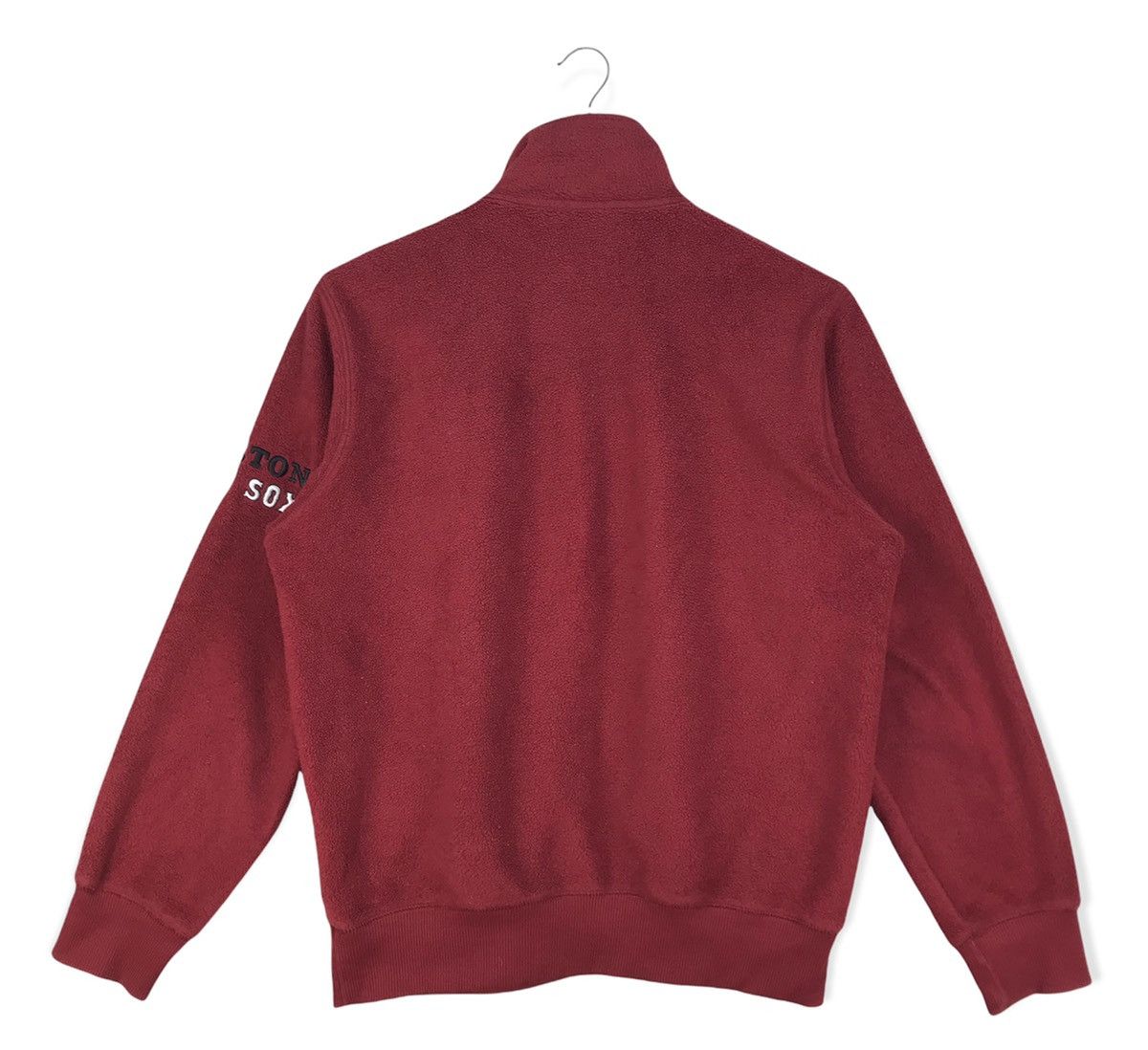 MLB Vintage Boston Red Sox Fleece Half Zip Size US M / EU 48-50 / 2 - 5 Thumbnail