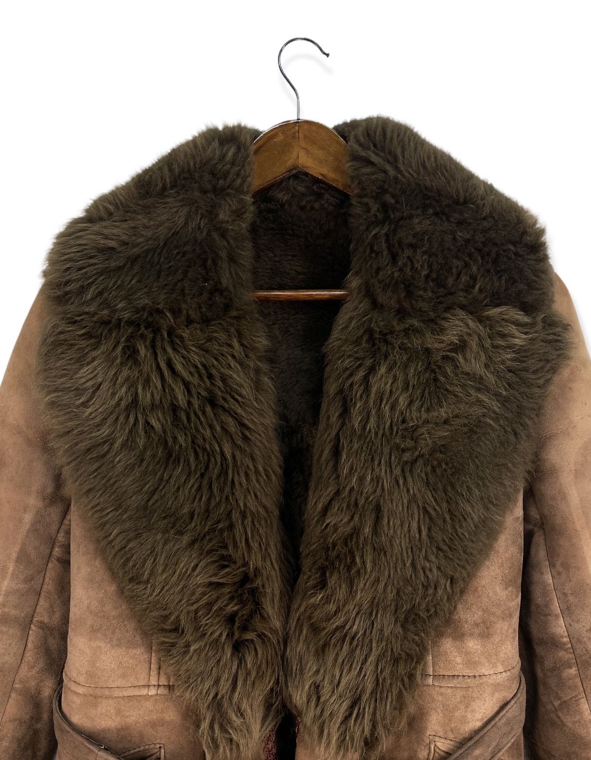 Vintage ❗️HOT❗️Faux Fur Leather Jacket Nice Design Size US XS / EU 42 / 0 - 2 Thumbnail