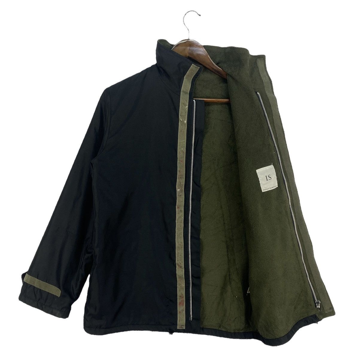 Pre-owned Issey Miyake Sunao Kuwahara By  Utility Jacket In Black
