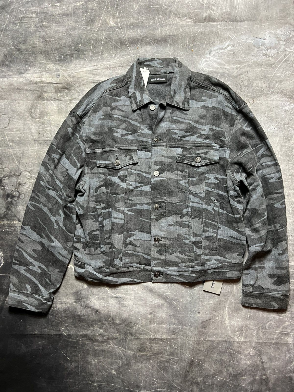 Balenciaga Camo Jacket | Grailed