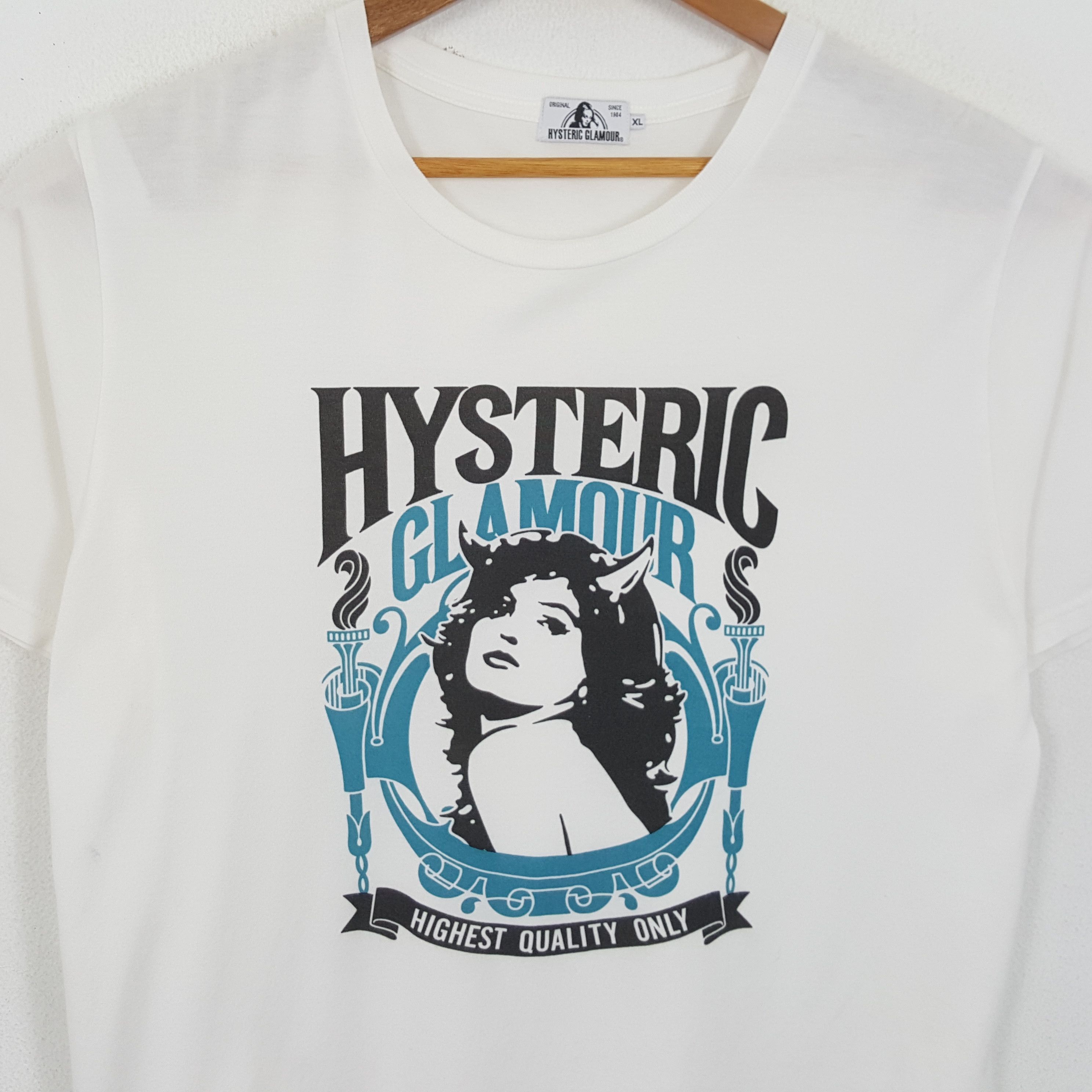 Hysteric Glamour Vintage HYSTERIC GLAMOUR Japanese Brand Sexy Woman's T-Shirt Size US L / EU 52-54 / 3 - 2 Thumbnail