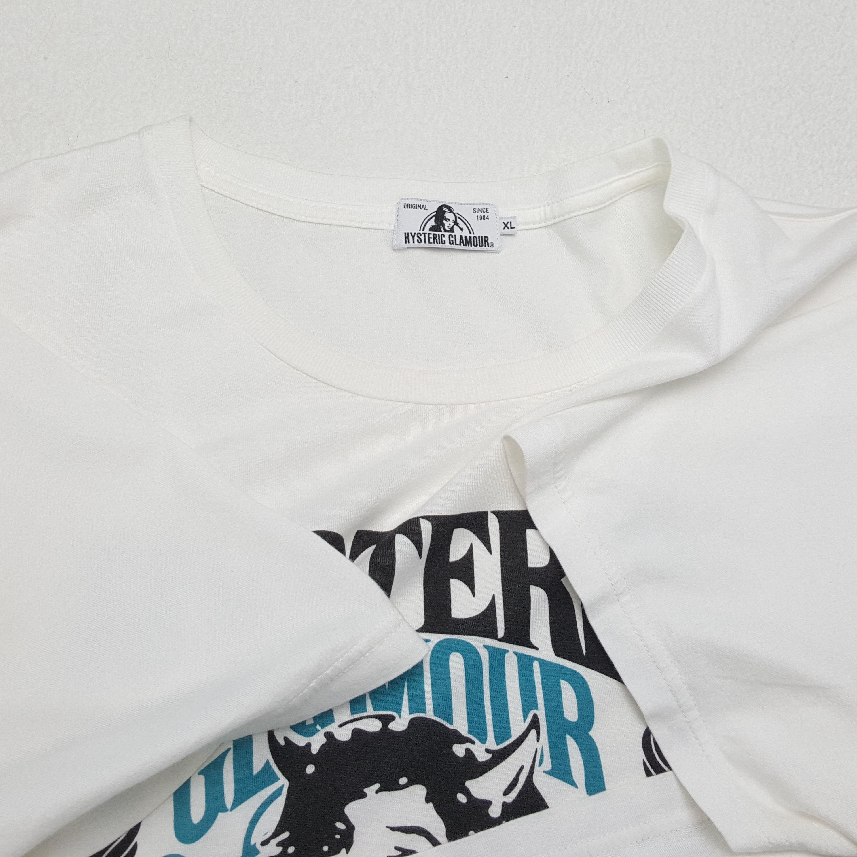 Hysteric Glamour Vintage HYSTERIC GLAMOUR Japanese Brand Sexy Woman's T-Shirt Size US L / EU 52-54 / 3 - 6 Thumbnail