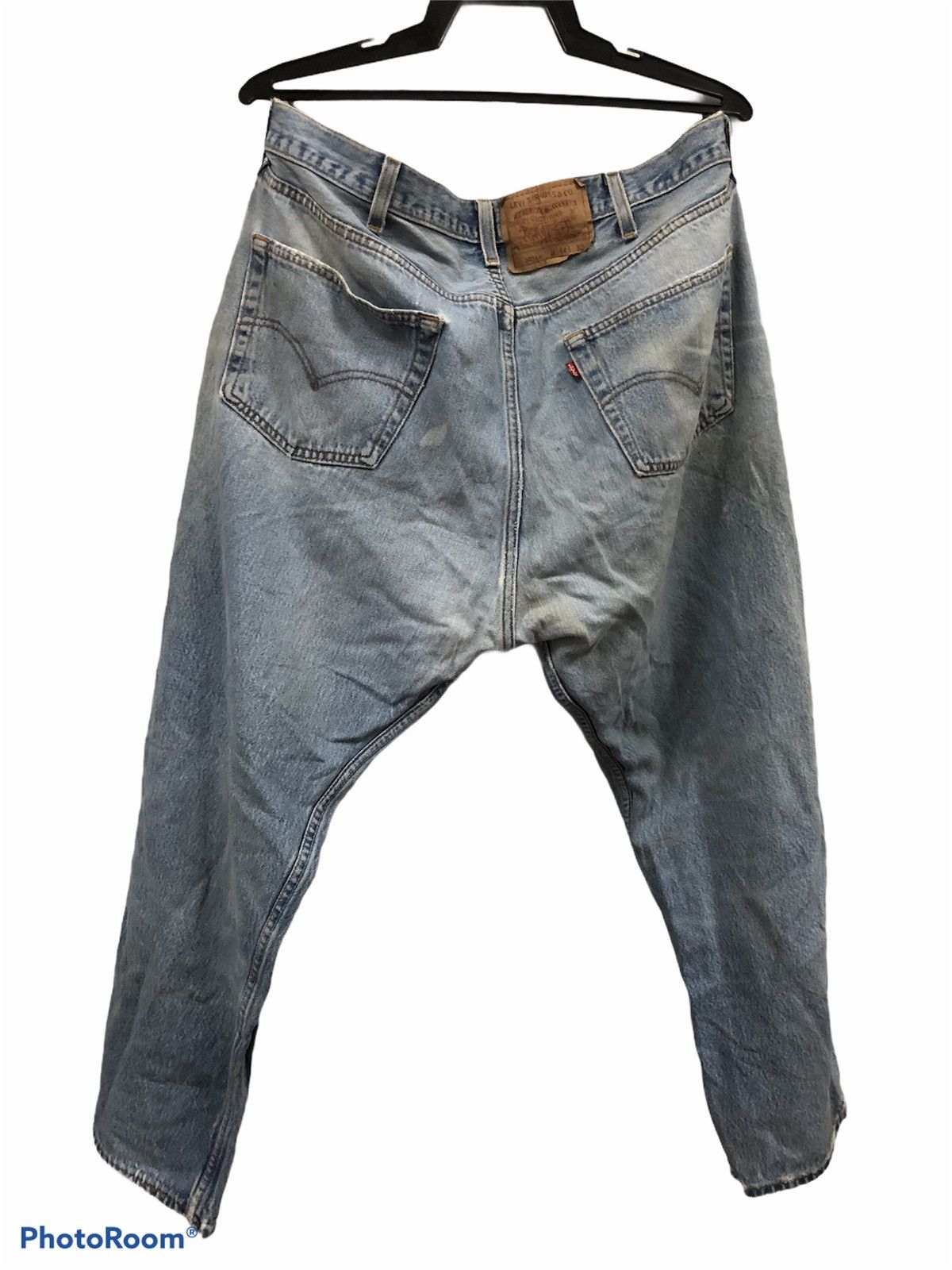 image of Levis x Levis Vintage Clothing Vintage Levi’S 550 Denim Jeans Saiz 35 in Blue, Men's