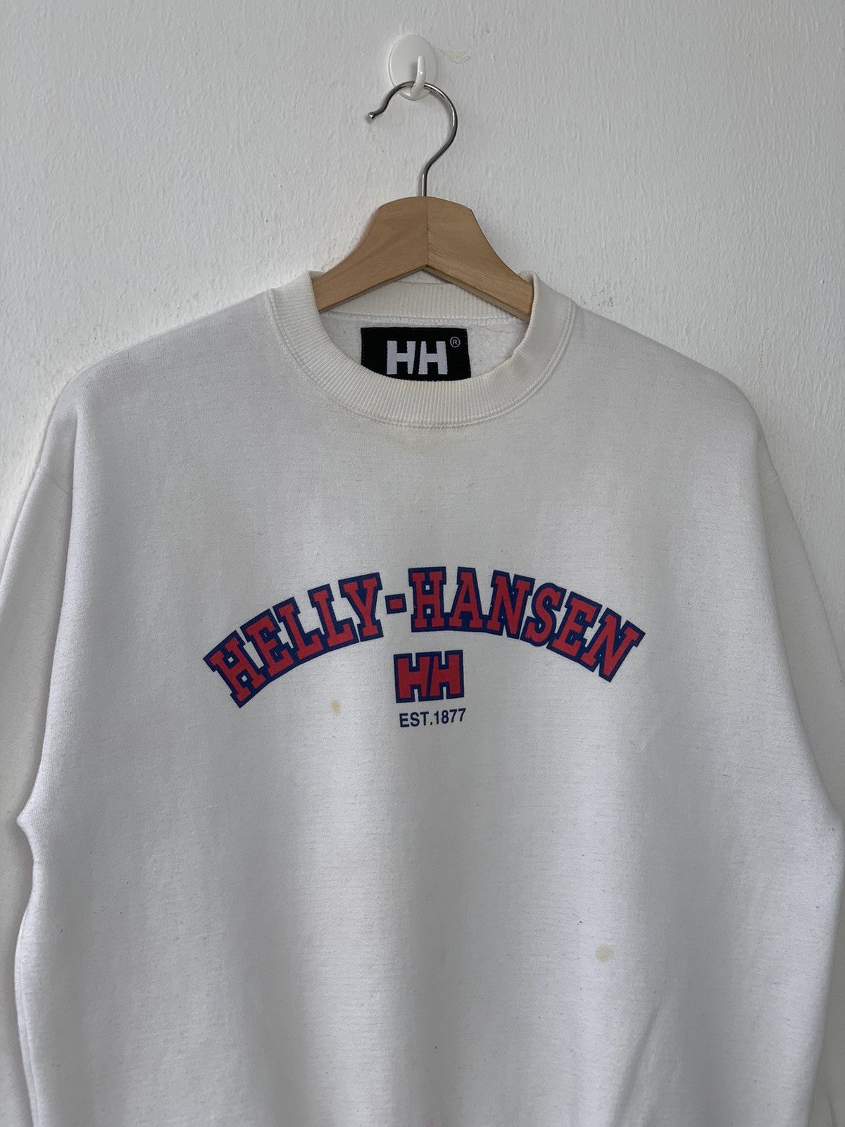 Helly Hansen Vintage Helly Hansen Spellout Crewneck Sweatshirt Size US S / EU 44-46 / 1 - 2 Thumbnail