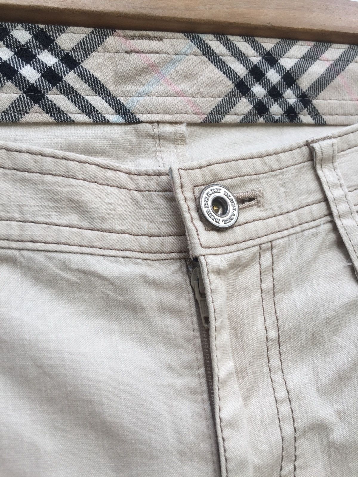 Burberry 🇯🇵 Exc🔥Burberry Blue Label 🇯🇵 Nova Check Crop Pants Size US 29 - 6 Thumbnail