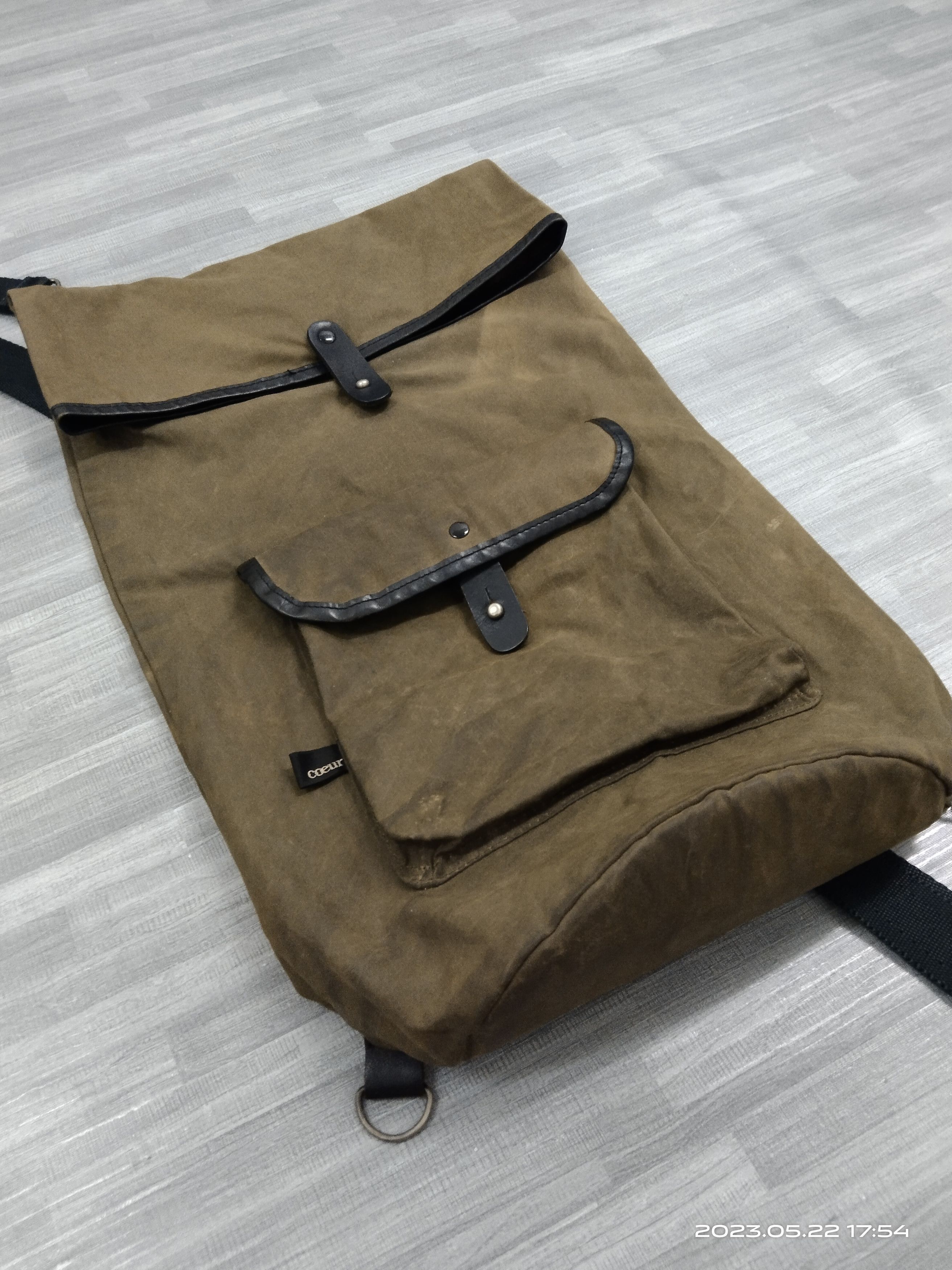 Other COEUR WAXED TWO WAYS BAG Size ONE SIZE - 4 Thumbnail