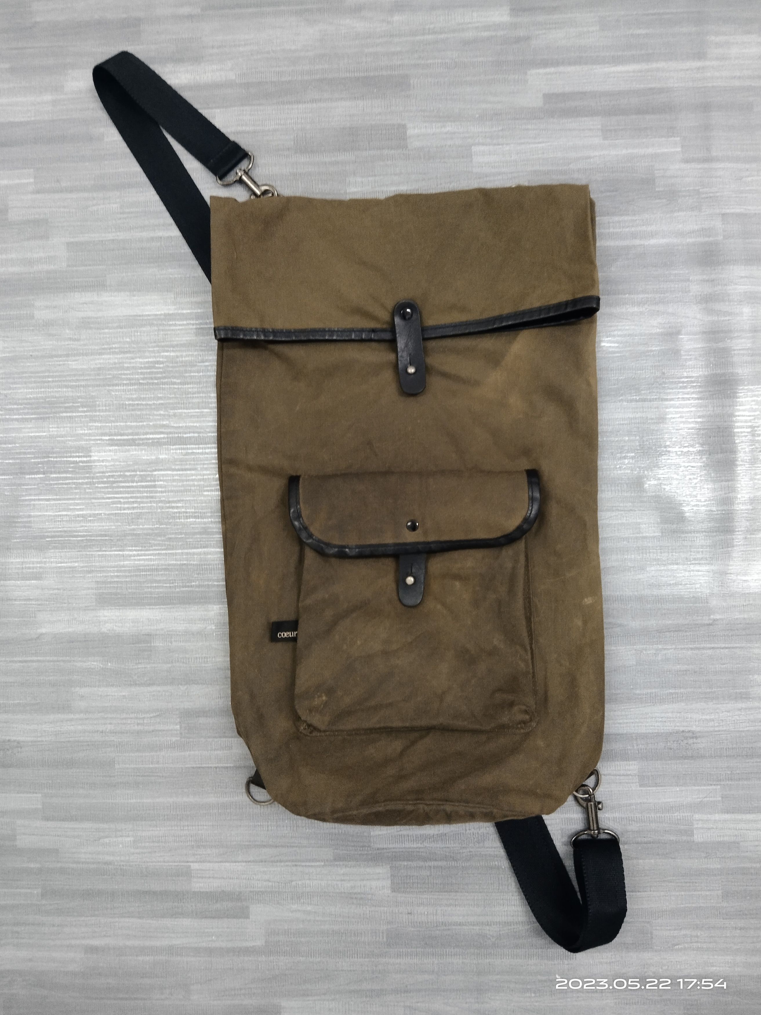 Other COEUR WAXED TWO WAYS BAG Size ONE SIZE - 3 Thumbnail