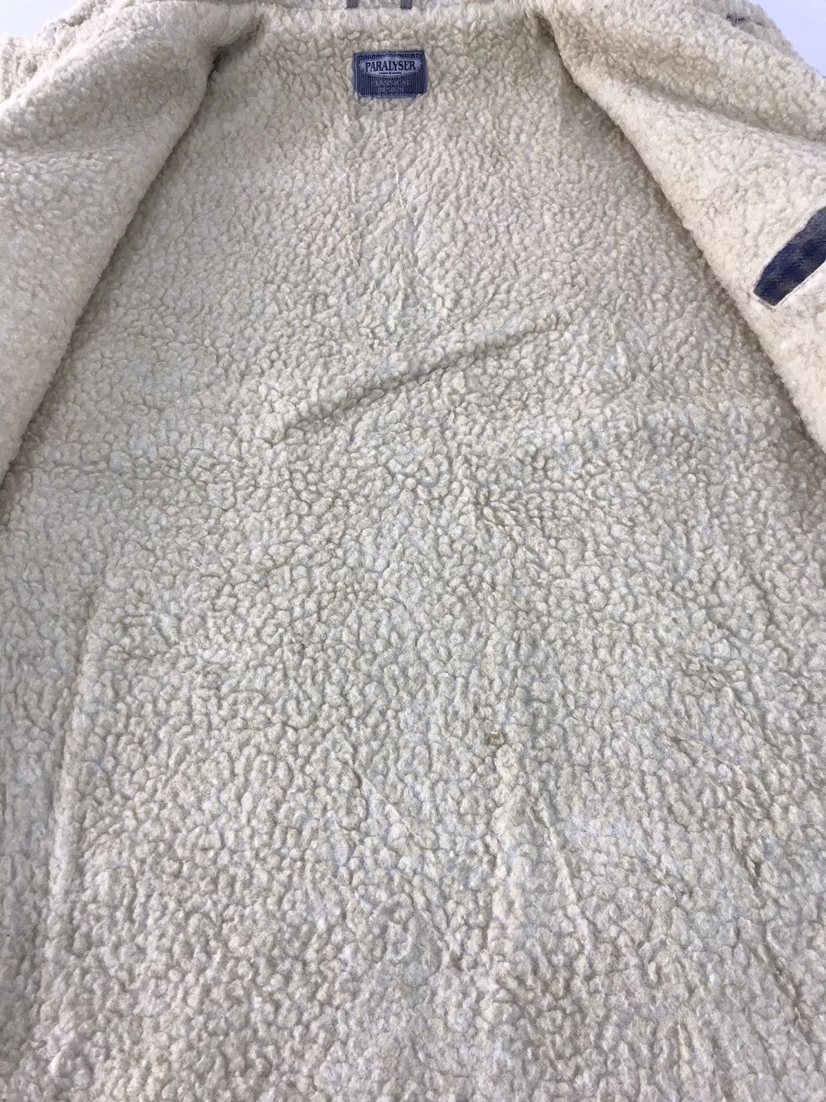 Japanese Brand × Vintage Paralyser Shearling Woven Checked Sherpa Inner K932j Size US L / EU 52-54 / 3 - 4 Thumbnail