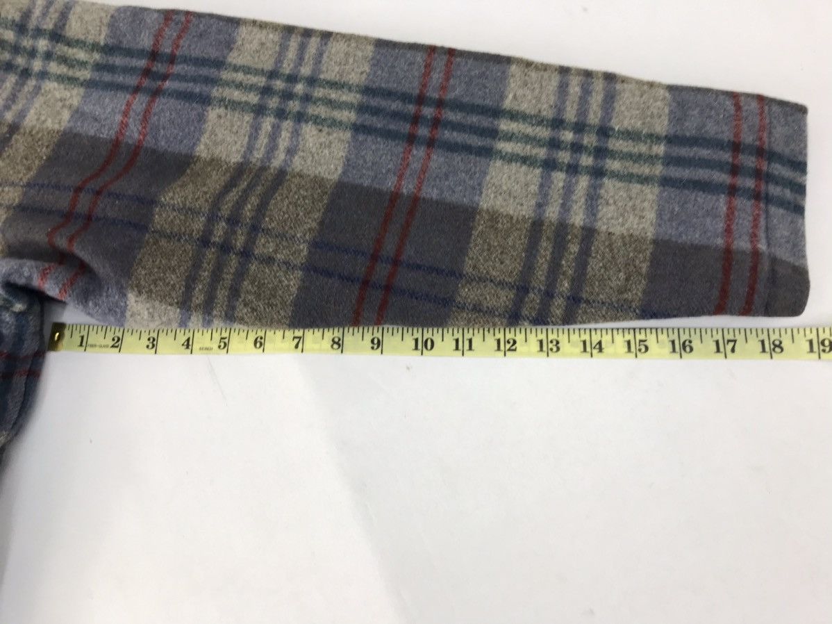Japanese Brand × Vintage Paralyser Shearling Woven Checked Sherpa Inner K932j Size US L / EU 52-54 / 3 - 11 Thumbnail