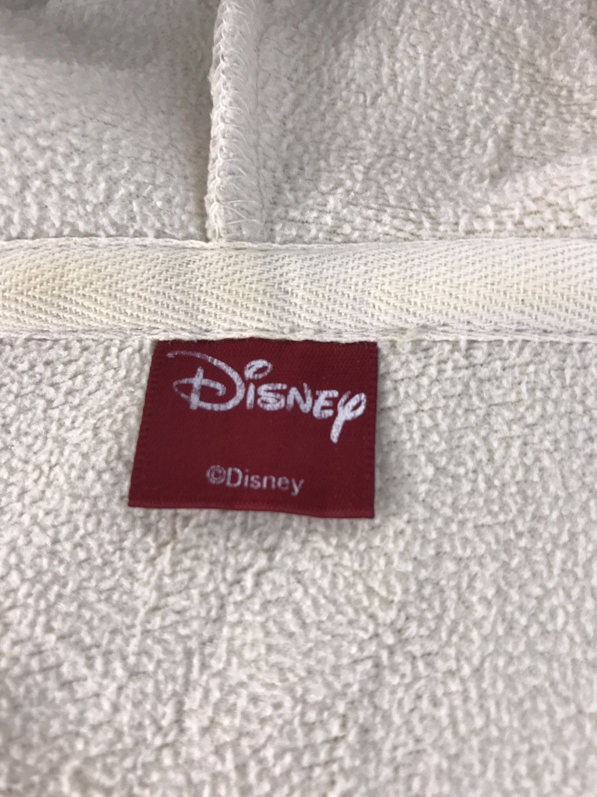 Disney × Japanese Brand Disney Cartoon Fluffy Zipper Hoodies Fleece Inner Design Size US M / EU 48-50 / 2 - 5 Thumbnail