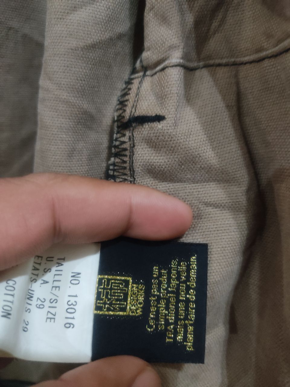 Japanese Brand Khaki Le Tanin Oil Stains Jacket Size US M / EU 48-50 / 2 - 9 Thumbnail