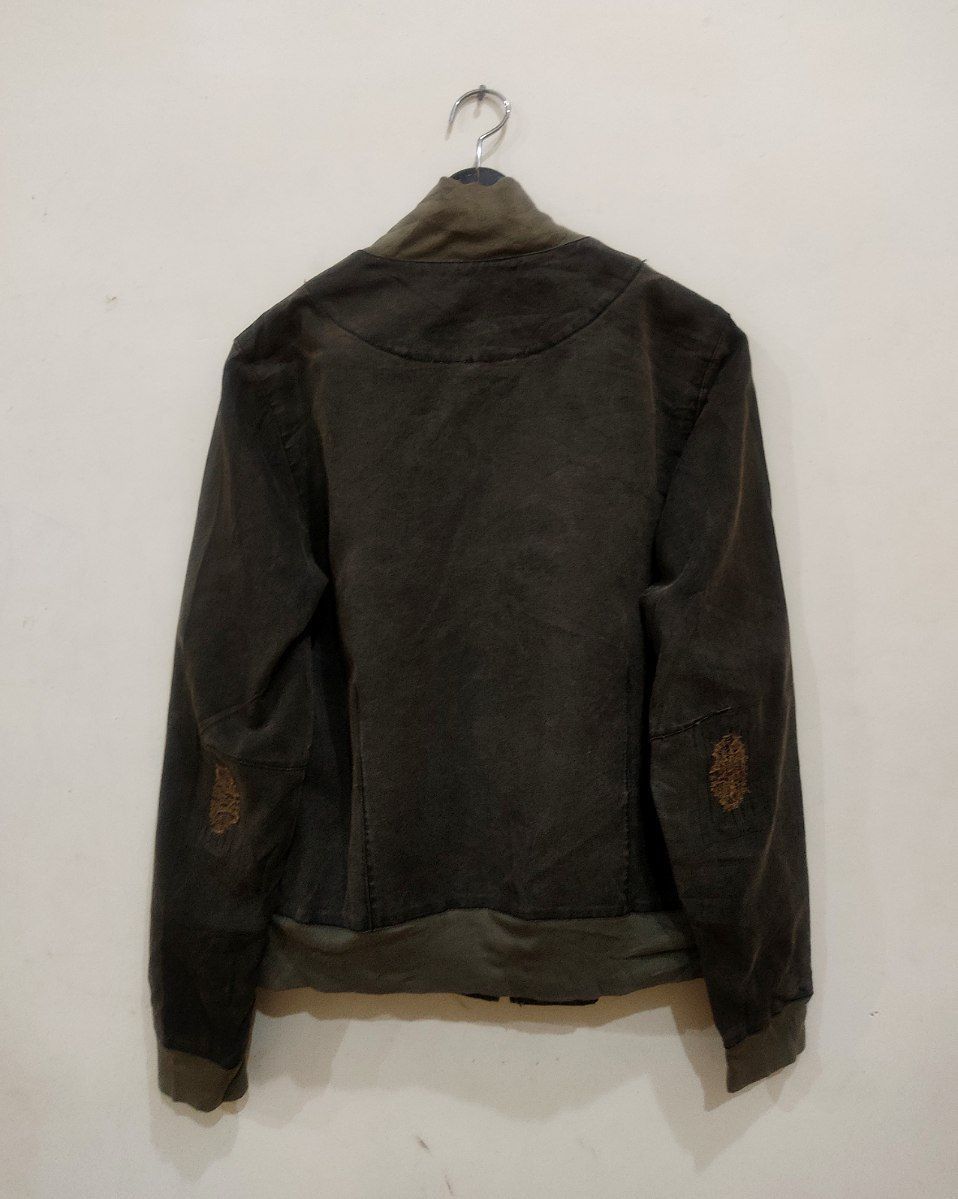 Japanese Brand Khaki Le Tanin Oil Stains Jacket Size US M / EU 48-50 / 2 - 2 Thumbnail
