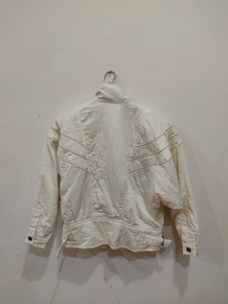 Japanese Brand Vintage White Bombers Size US M / EU 48-50 / 2 - 3 Thumbnail
