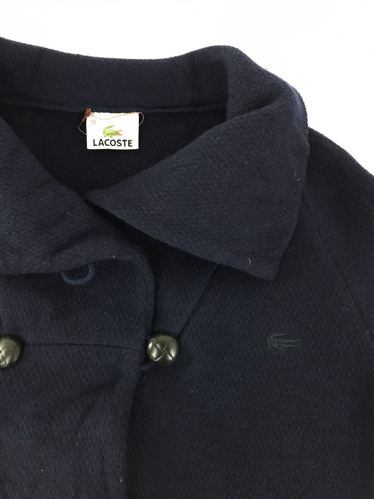 Lacoste × Vintage Vintage Lacoste Double Breasted Peacoat Jacket Fashion S Size US S / EU 44-46 / 1 - 4 Thumbnail