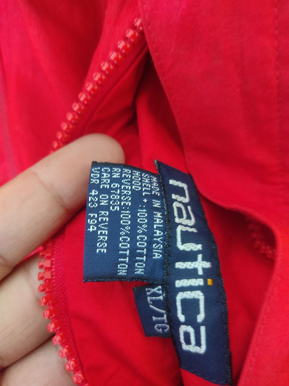 Nautica NAUTICA REVERSIBLE BIG LOGO JACKET Size US XL / EU 56 / 4 - 10 Thumbnail