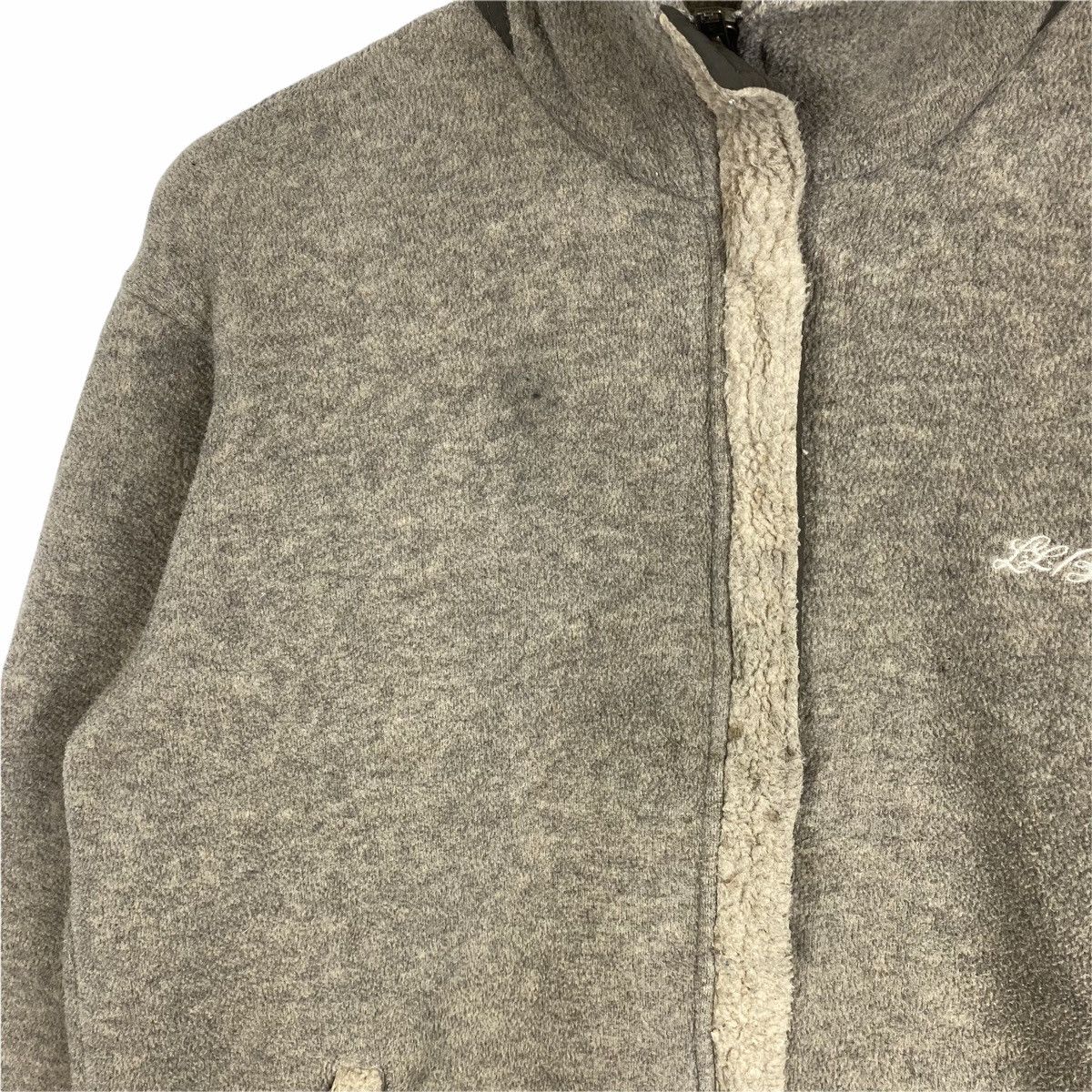 L.L. Bean × Vintage VINTAGE L.L. BEAN OUTDOOR KNEE ELBOW PATCHES FLEECE SWEATER Size US L / EU 52-54 / 3 - 6 Thumbnail