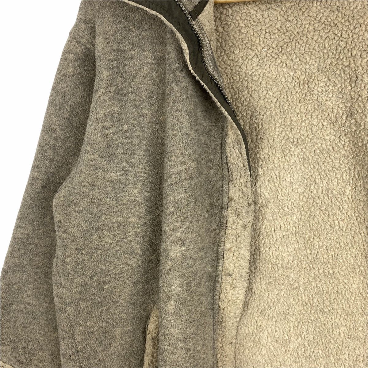 L.L. Bean × Vintage VINTAGE L.L. BEAN OUTDOOR KNEE ELBOW PATCHES FLEECE SWEATER Size US L / EU 52-54 / 3 - 7 Thumbnail