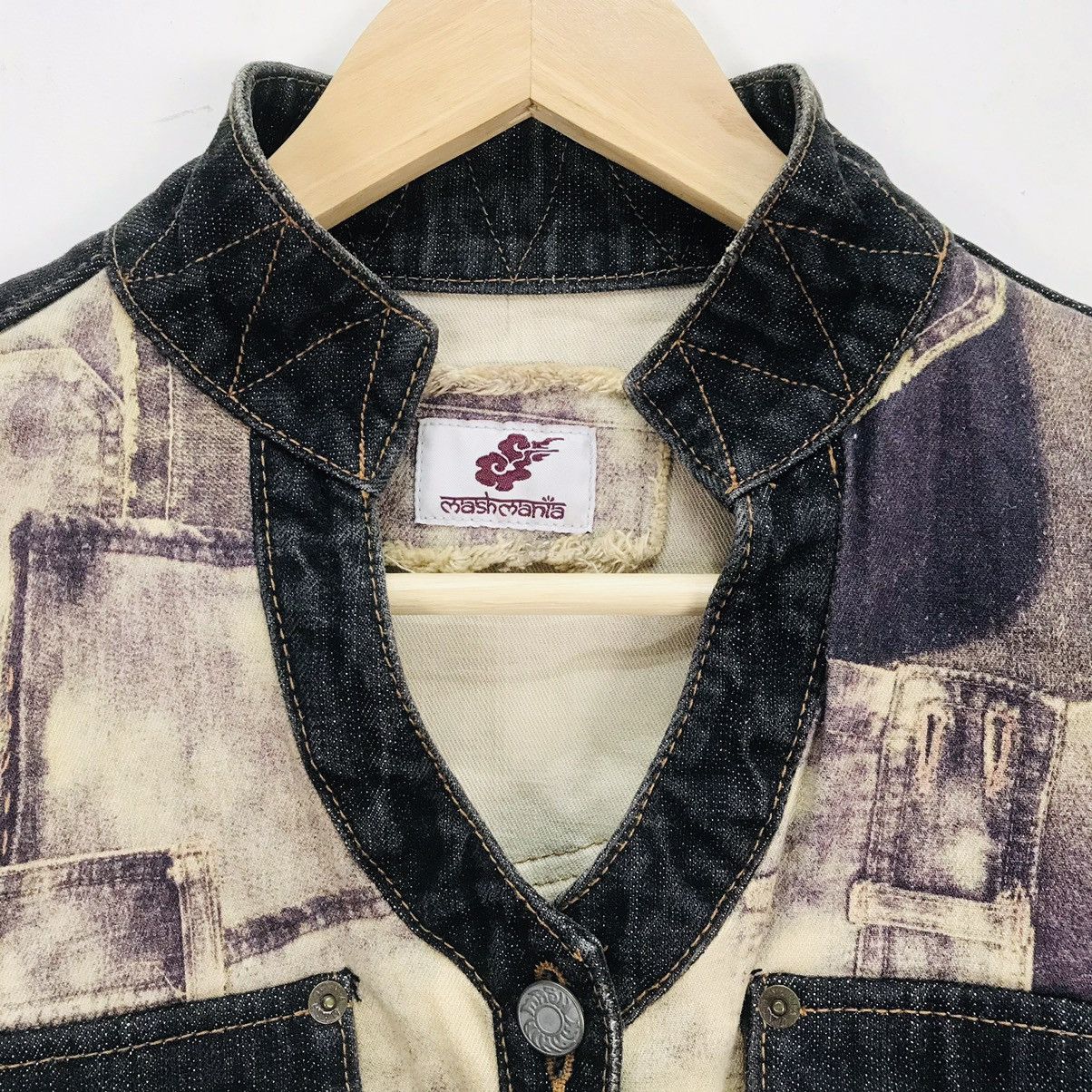 Designer × Japanese Brand Mash Mania Denim JeanPaul Gaultier patchworks style women Size S / US 4 / IT 40 - 6 Thumbnail
